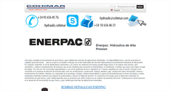 Desktop Screenshot of enerpac.cohimar.com