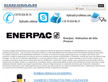 Tablet Screenshot of enerpac.cohimar.com